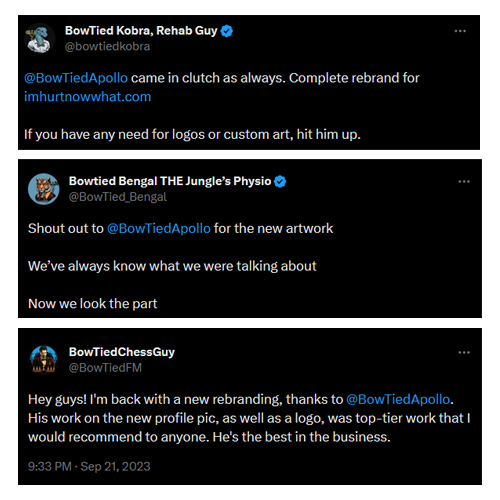 Testimonials - misc